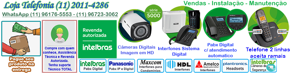 Cotação de Cameras de Segurança Digital, Instalação, Assistencia Técnica Intelbras. Solicite Orçamento : (11) 2011-4286. 