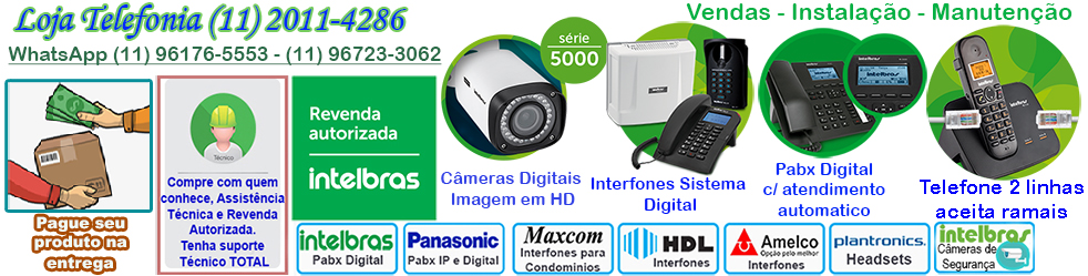 Orçamento de Cameras de Segurança, Instalação, Assistencia tecnica. Acesso Via Internet / Celular - Intelbras. Segurança e Tranquilidade com melhor custo Beneficio do Mercado. Ligue e peça Orçamento sem Compromisso, com profissional tecnico. ligue: (11) 2011 4286.